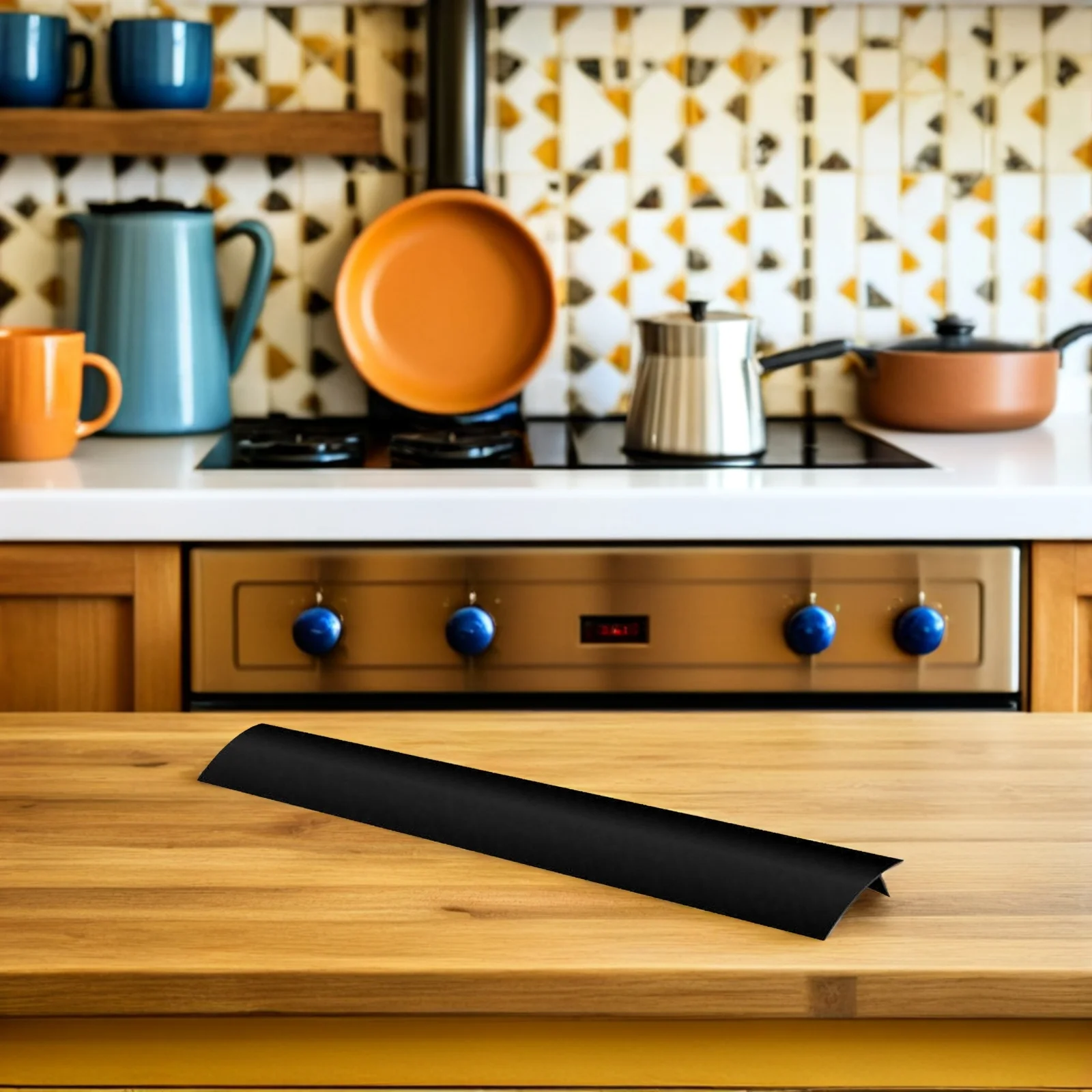 2pcs Kitchen Silicone Gap Cover Heat Resistant Non-Slip Seamless Protector For Countertop Oven Dishwasher Sink
2pcs Kitchen Silicone Gap Cover Heat Resistant Non-Slip Seamless Protector For Countertop Oven Dishwasher Sink