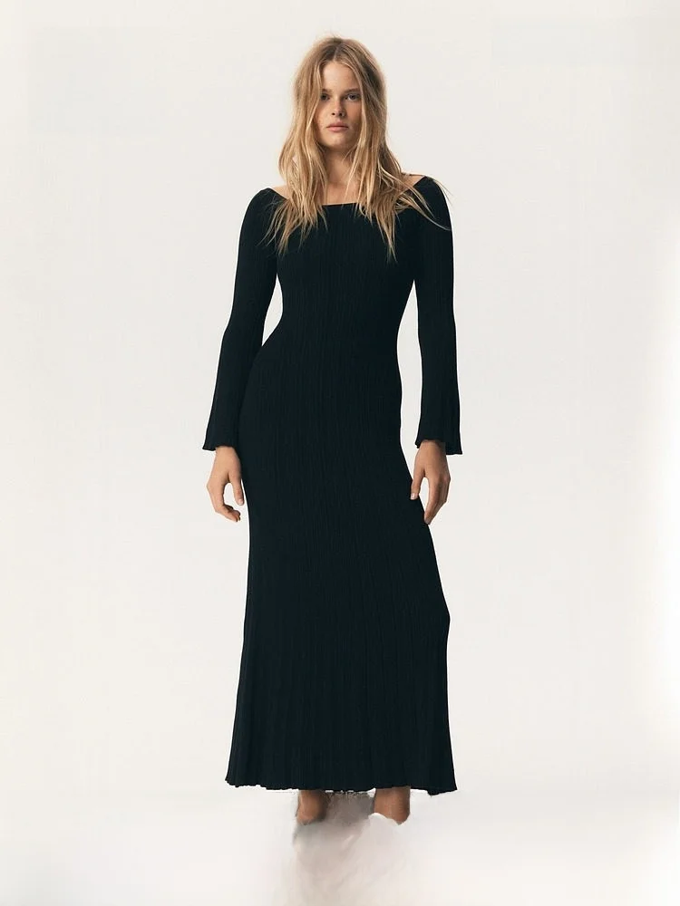 Spring Ele Striped Off-oulder Dr Long Sve Slim Fit Gown for Ladies Girls Par Travel Celebration by H&M 300679
Spring Ele Striped Off-oulder Dr Long Sve Slim Fit Gown for Ladies Girls Par Travel Celebration by H&M 300679