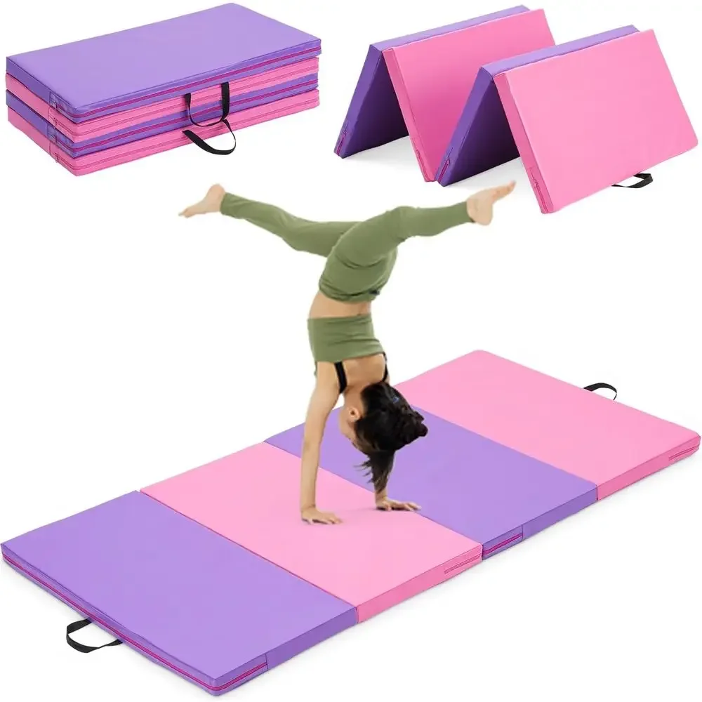 Thick 2 Kids' Gymnastics Tumbling Mat - 3x6 or 4x8 Feet for Home Exercise & Play
Thick 2 Kids' Gymnastics Tumbling Mat - 3x6 or 4x8 Feet for Home Exercise & Play