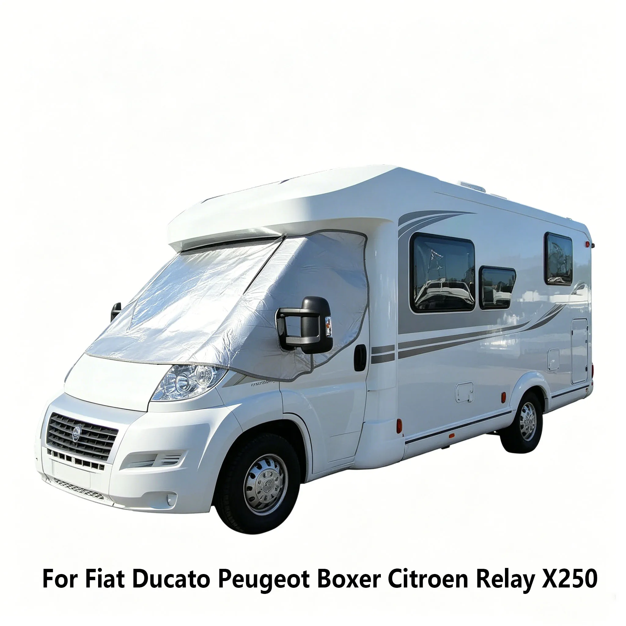 1Pc External Thermal Cab Cover For Fiat Ducato Peugeot Boxer Citroen Relay X250 2006-2025 Camper Van Windshield
1Pc External Thermal Cab Cover For Fiat Ducato Peugeot Boxer Citroen Relay X250 2006-2025 Camper Van Windshield