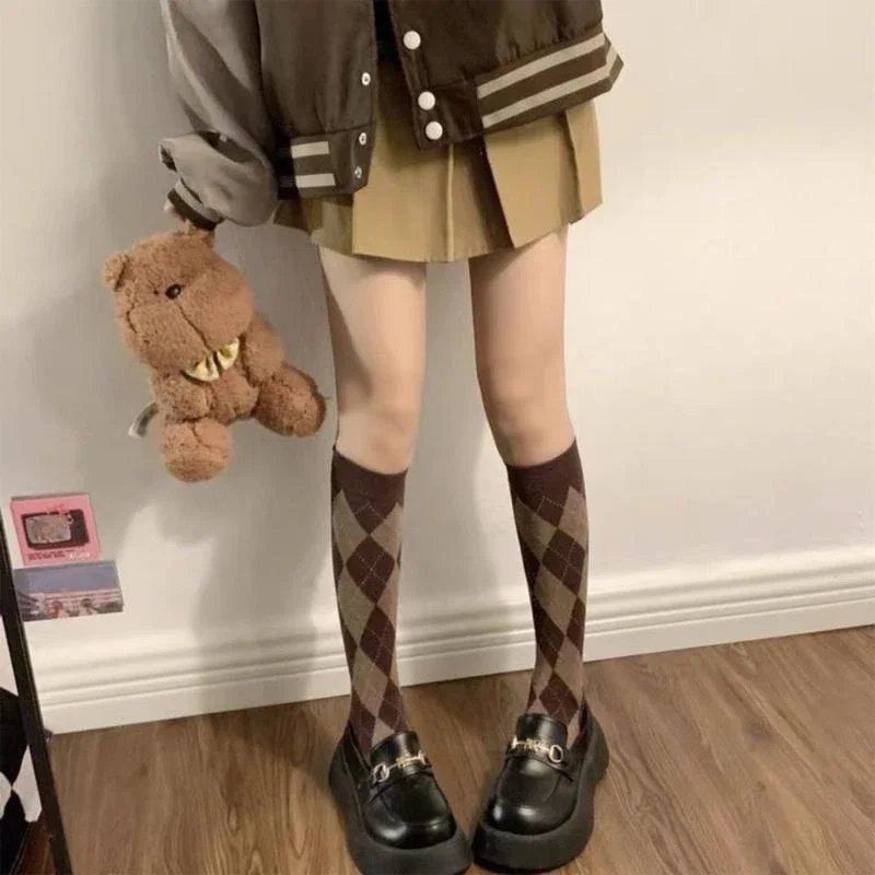 1 Pair Women Plaid Knee Socks Girl Fashion Party Knee-high Stockings 15UB
1 Pair Women Plaid Knee Socks Girl Fashion Party Knee-high Stockings 15UB