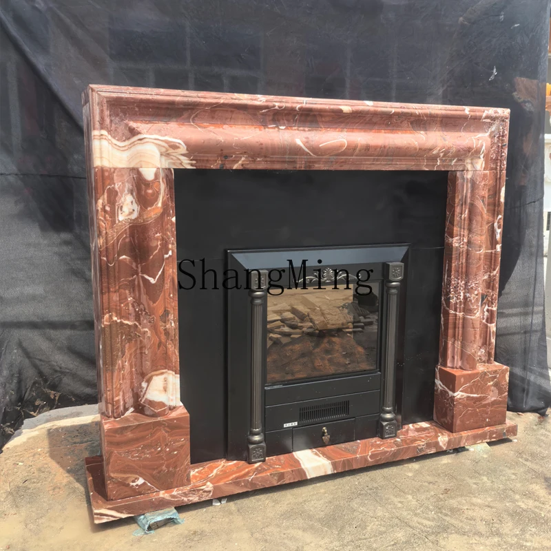 CL Natural Marble Fireplace Simple Decorative Cabinet Pattern Stone Carving Large White Marble Fireplace Sculpture 
CL Natural Marble Fireplace Simple Decorative Cabinet Pattern Stone Carving Large White Marble Fireplace Sculpture