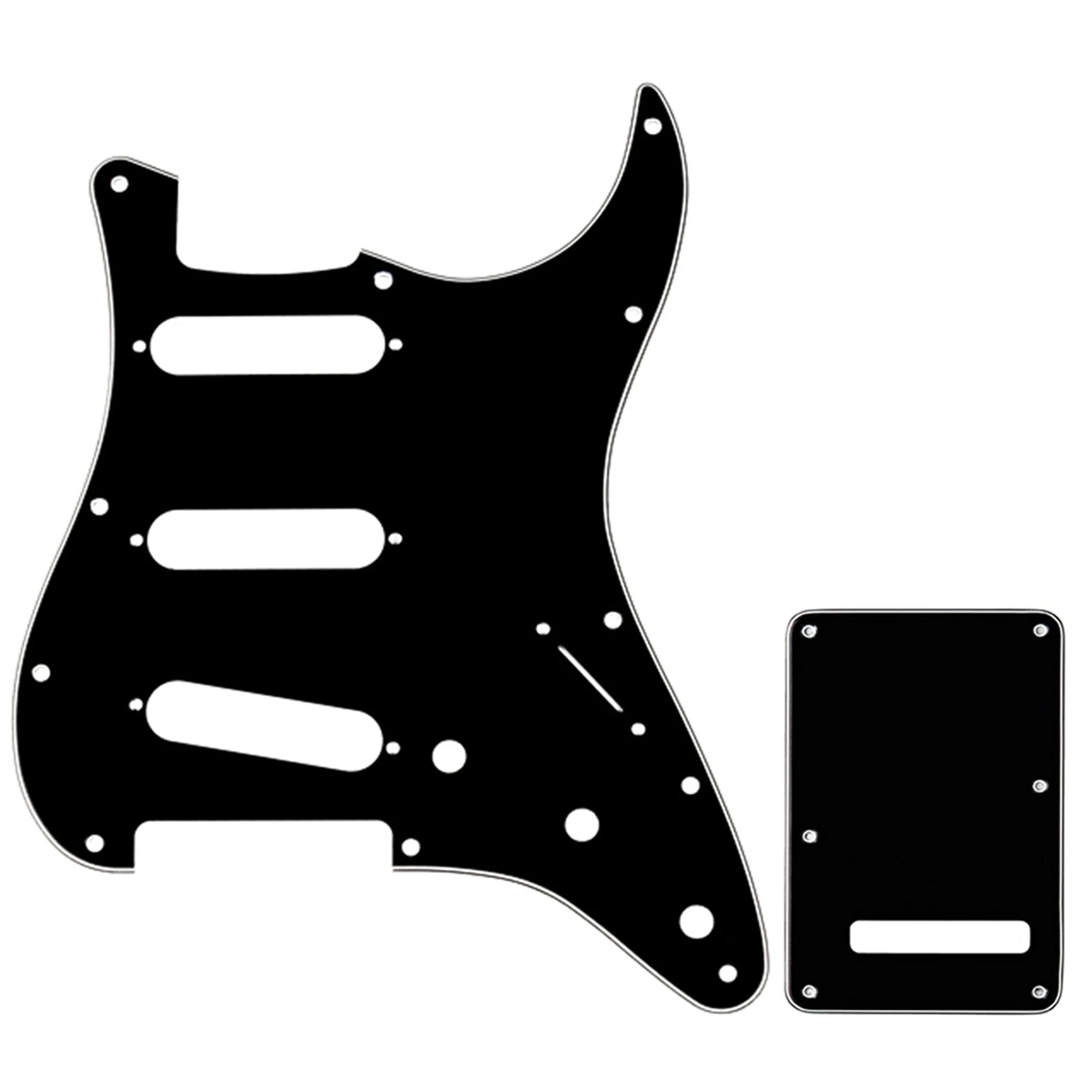 Musiclily Pro SSS 11-Hole ST Style Guitar Pickguard and BackPlate Set for Fender USA/Mexican Standard ST Style Modern Style
Musiclily Pro SSS 11-Hole ST Style Guitar Pickguard and BackPlate Set for Fender USA/Mexican Standard ST Style Modern Style