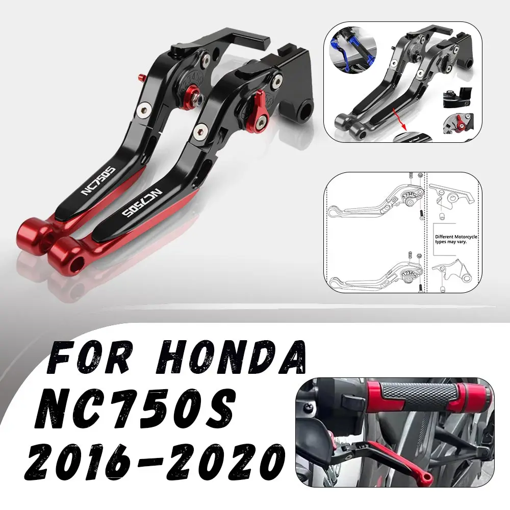 For Honda NC750S 2016-2020 Motorcycle Adjustable Folding Brake Clutch Levers Handlebar Grips Handle Lever Motorcycle Accessories
For Honda NC750S 2016-2020 Motorcycle Adjustable Folding Brake Clutch Levers Handlebar Grips Handle Lever Motorcycle Accessories