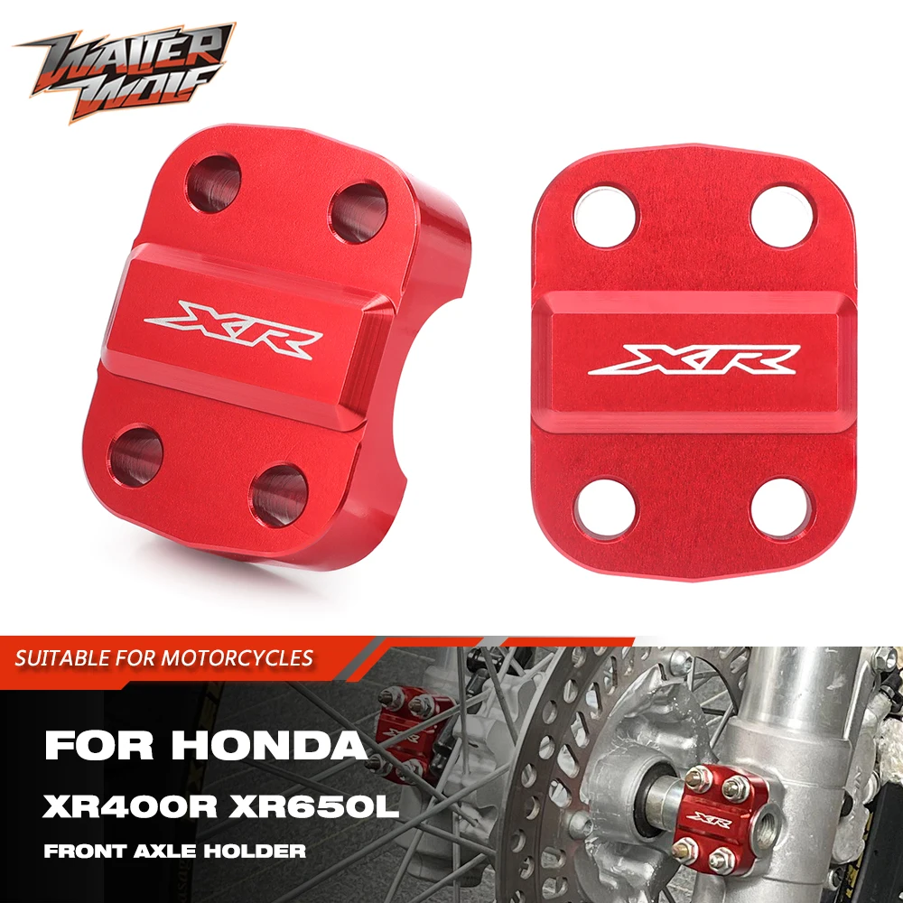Motocross Accessories XR400R XR650L Front Fork Axle Clamp Holder For Honda XR 400R 1996-2004 XR 650L 1993-2022 Fixing Bracket
Motocross Accessories XR400R XR650L Front Fork Axle Clamp Holder For Honda XR 400R 1996-2004 XR 650L 1993-2022 Fixing Bracket