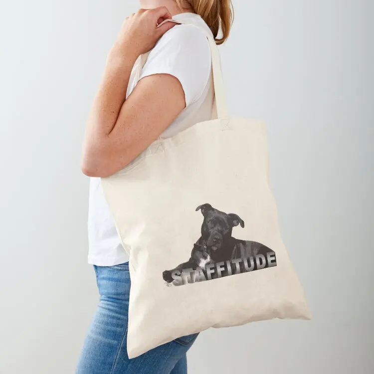 Staffitude Tote Bag Canvas Woman shopper bag Candy bags Eco bag
Staffitude Tote Bag Canvas Woman shopper bag Candy bags Eco bag
