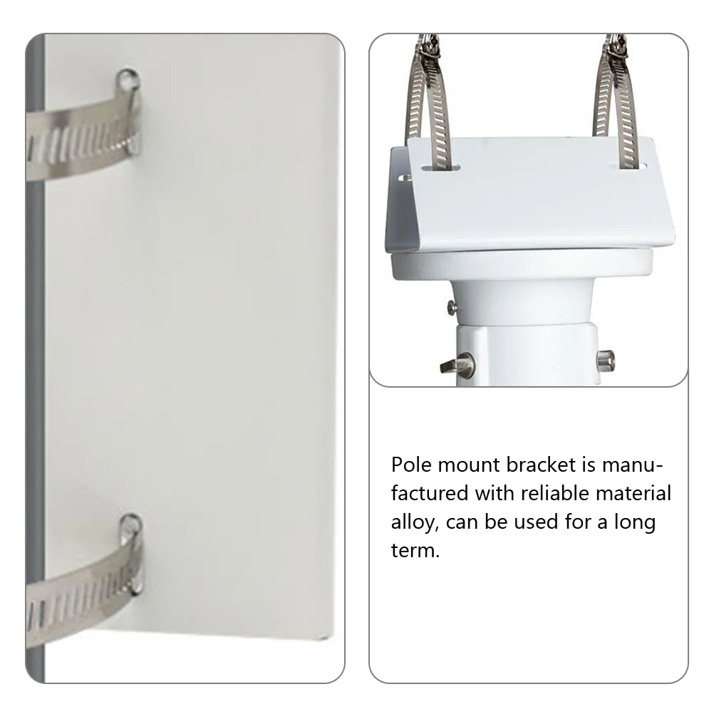 High Strength Camera Pole Mount Bracket Weather Resistant Adapter For Security Cameras Vertical Pole Mount
High Strength Camera Pole Mount Bracket Weather Resistant Adapter For Security Cameras Vertical Pole Mount