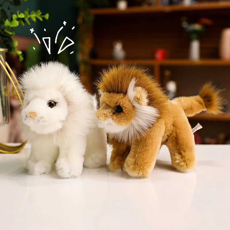 Simulation Lion Ornaments Plush Toy Stuffed Soft Wild Animal Forest Tiger Pillow Dolls For Kids Boys Birthday Xmas Gifts
Simulation Lion Ornaments Plush Toy Stuffed Soft Wild Animal Forest Tiger Pillow Dolls For Kids Boys Birthday Xmas Gifts