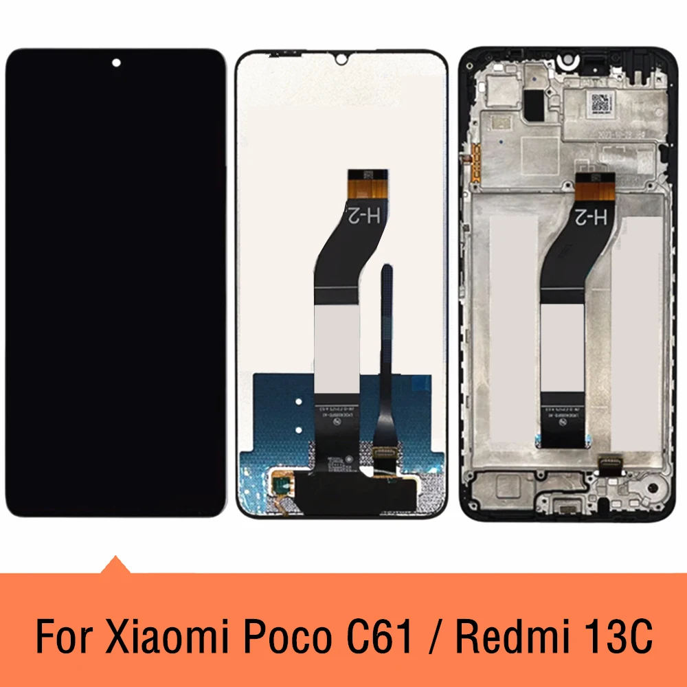 6.74" For Xiaomi Redmi 13C LCD Display With Touch Screen Digitizer Assembly Replacement For Xiaomi Poco C65 Lcd
6.74" For Xiaomi Redmi 13C LCD Display With Touch Screen Digitizer Assembly Replacement For Xiaomi Poco C65 Lcd