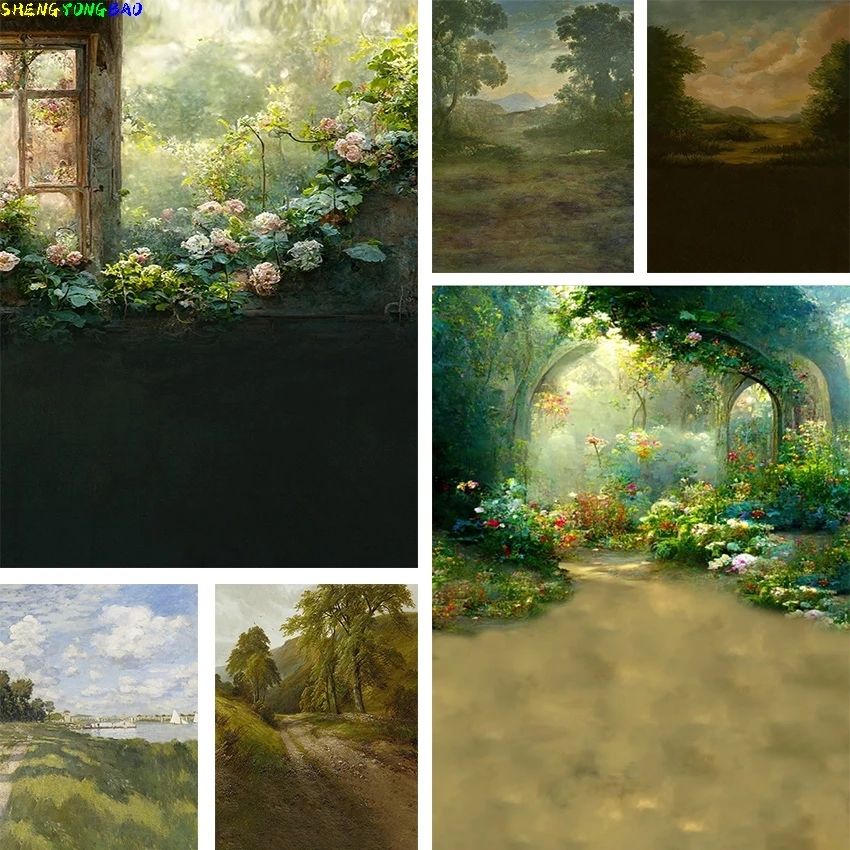 Vintage Oil Painting Photography Background Scenery Kids Adult Birthday Wedding Portrait Decor Backdrop Photo Studio
Vintage Oil Painting Photography Background Scenery Kids Adult Birthday Wedding Portrait Decor Backdrop Photo Studio