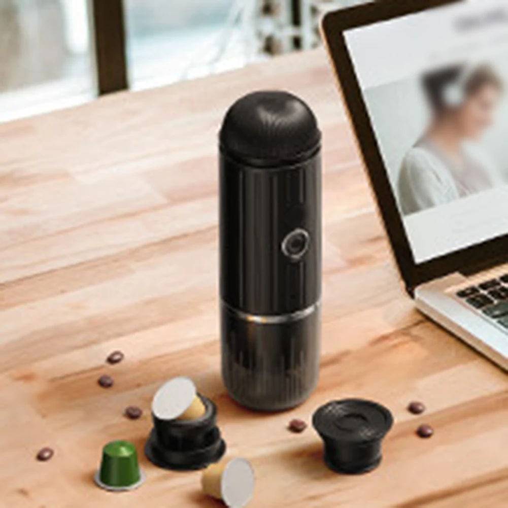 1pcs Portable Coffee Machine Wireless Electric Espresso Maker Rechargeable For Travel Fast Self-Heating Personal Mobile Coffee
1pcs Portable Coffee Machine Wireless Electric Espresso Maker Rechargeable For Travel Fast Self-Heating Personal Mobile Coffee