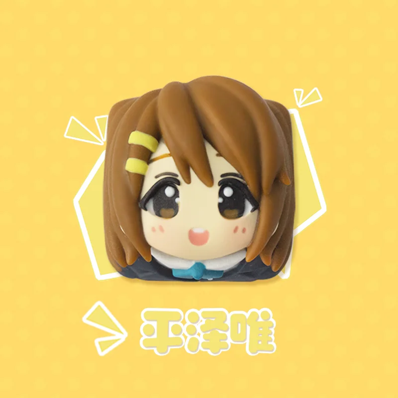 Diy Goddess Story Hirasawa Yui Mechanical Keyboard Keys Cross-Axis Mechanical Keyboard Pc Personalized Keycaps Gift Toys
Diy Goddess Story Hirasawa Yui Mechanical Keyboard Keys Cross-Axis Mechanical Keyboard Pc Personalized Keycaps Gift Toys