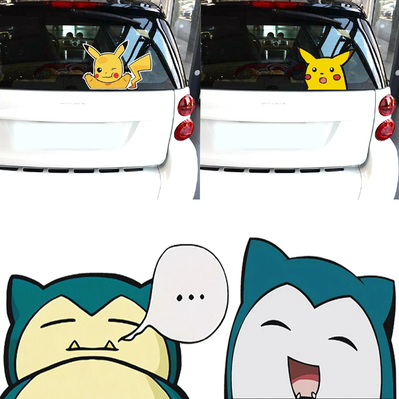 Pikachu Snorlax Funny Car Sticker Decal Waterproof Auto Decors on Bumper Rear Window Laptop Decoration Car Body Stickers
Pikachu Snorlax Funny Car Sticker Decal Waterproof Auto Decors on Bumper Rear Window Laptop Decoration Car Body Stickers