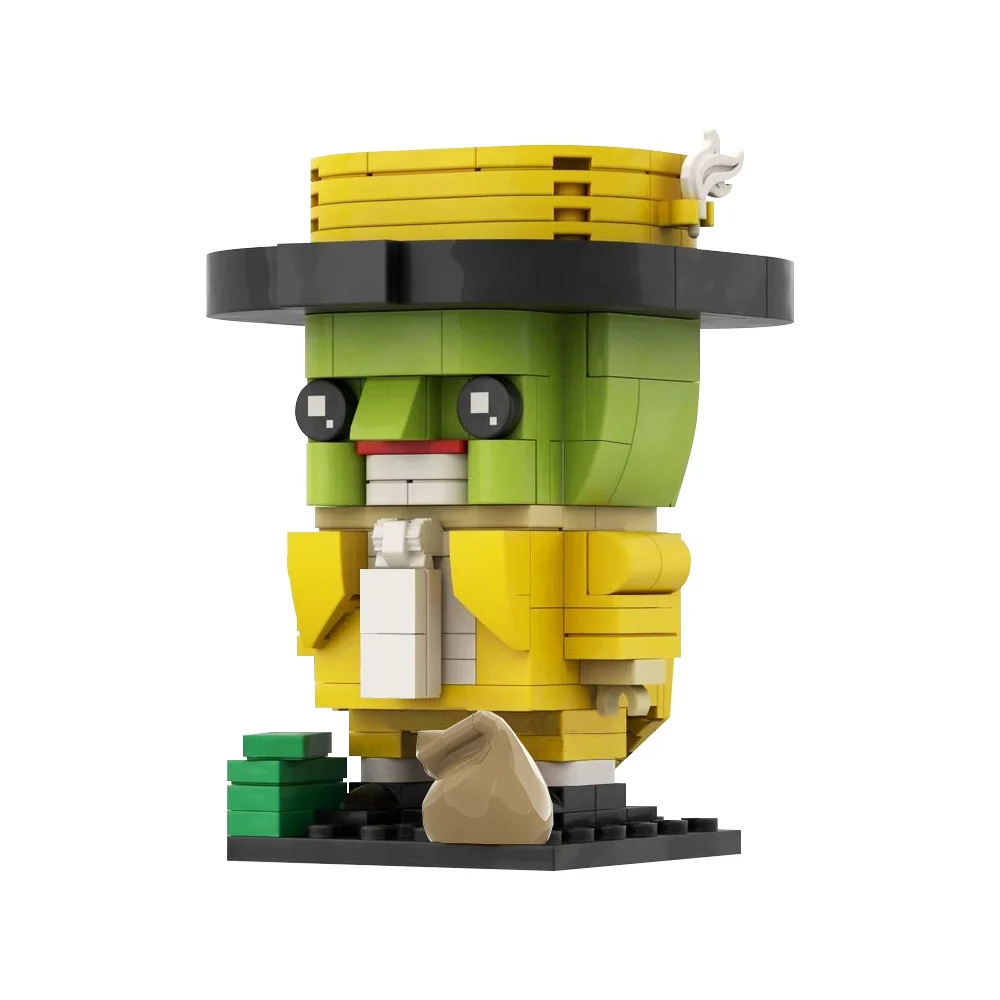 MOC-208400 Funny Movie The Masked Building Blocks Model The Masked Action Characters Bricks Assemble Toys Kids Birthday Gifts
MOC-208400 Funny Movie The Masked Building Blocks Model The Masked Action Characters Bricks Assemble Toys Kids Birthday Gifts