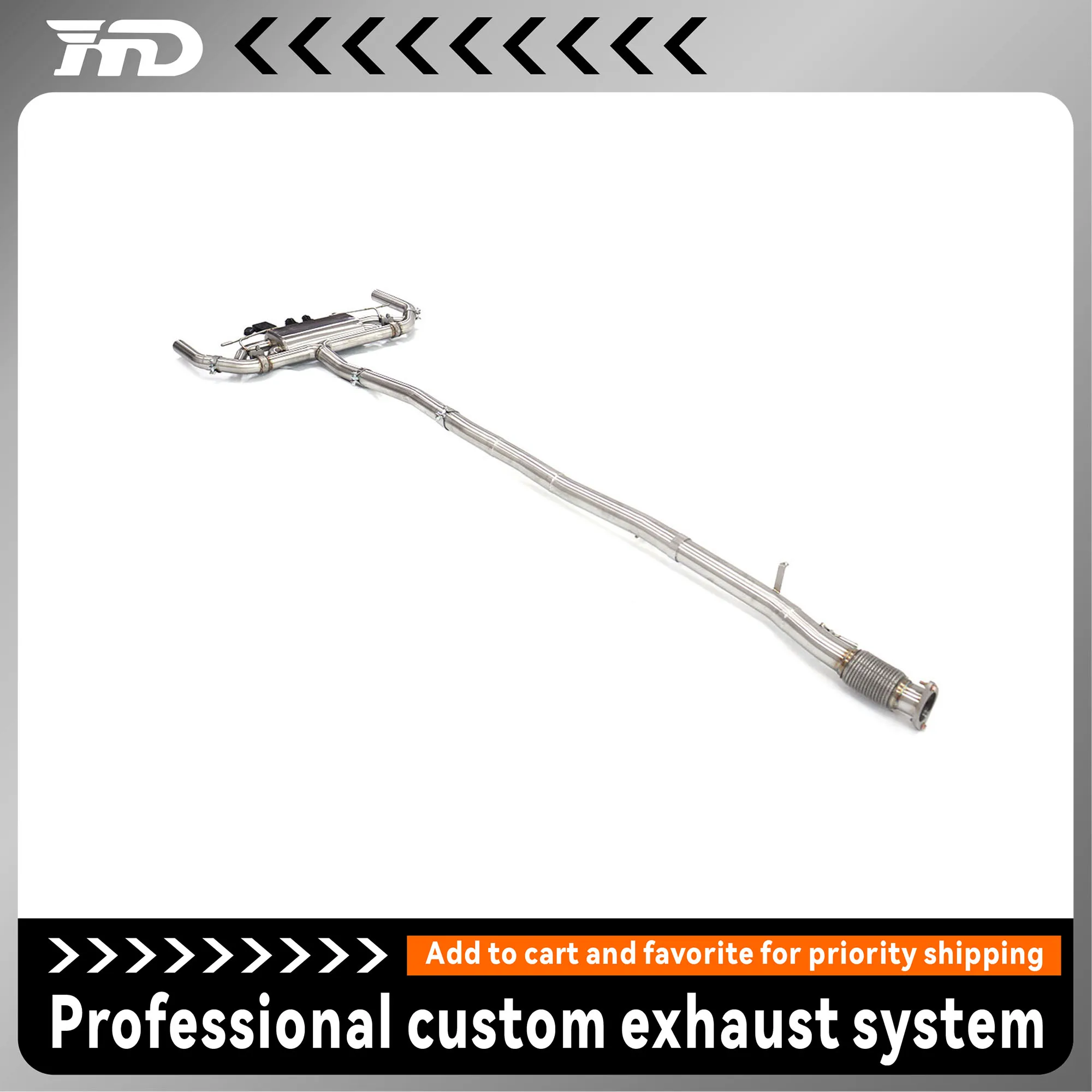 For Mercedes Benz AMG A35 W177 2.0T 2024+ With Muffler Valves Pipes Exhaust System HMD Stainless Steel Exhaust Catback
For Mercedes Benz AMG A35 W177 2.0T 2024+ With Muffler Valves Pipes Exhaust System HMD Stainless Steel Exhaust Catback