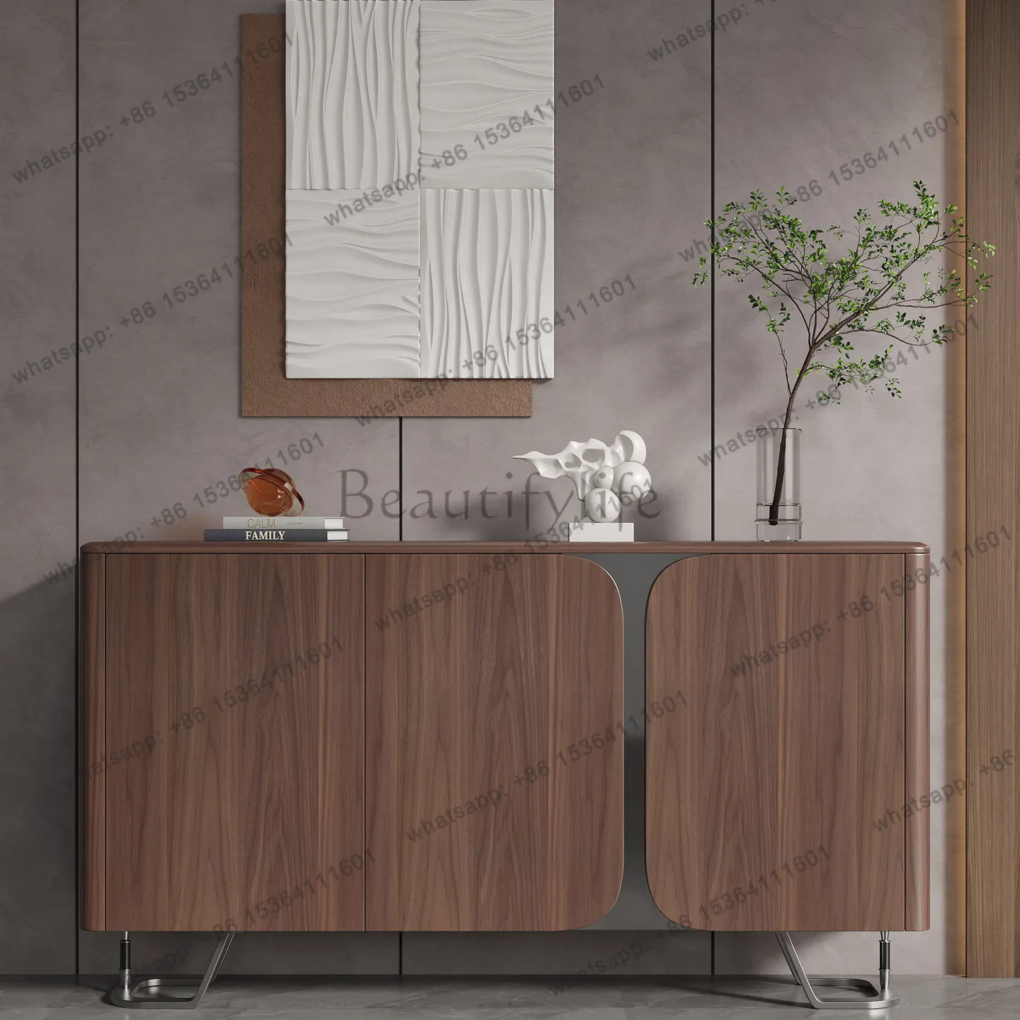 Medieval style solid wood dining side cabinet, living room rock slab storage entrance cabinet
Medieval style solid wood dining side cabinet, living room rock slab storage entrance cabinet