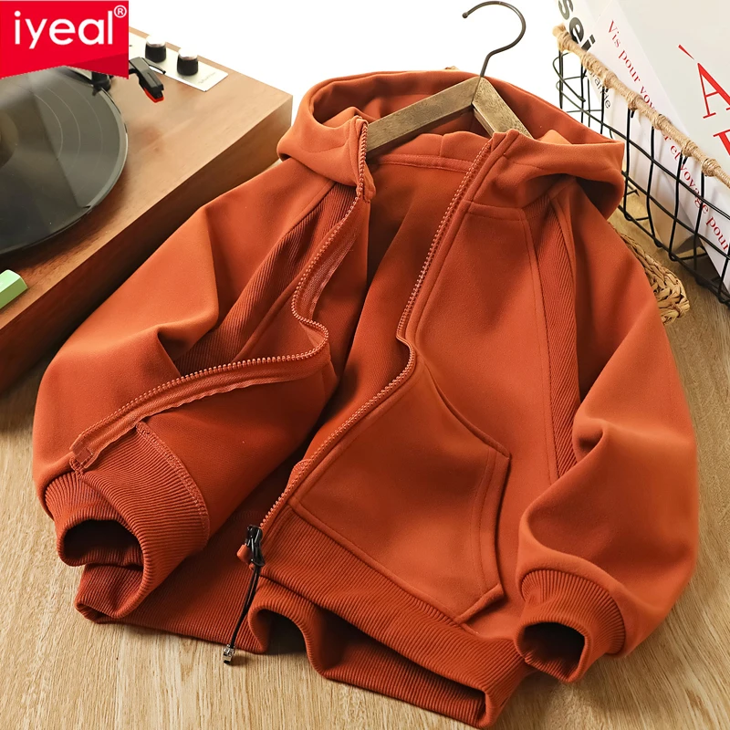 IYEAL Kids Boys Girls Jacket Coats Hooded Windbreaker For Children Outerwear Baby Clothing 4-12 Years
IYEAL Kids Boys Girls Jacket Coats Hooded Windbreaker For Children Outerwear Baby Clothing 4-12 Years