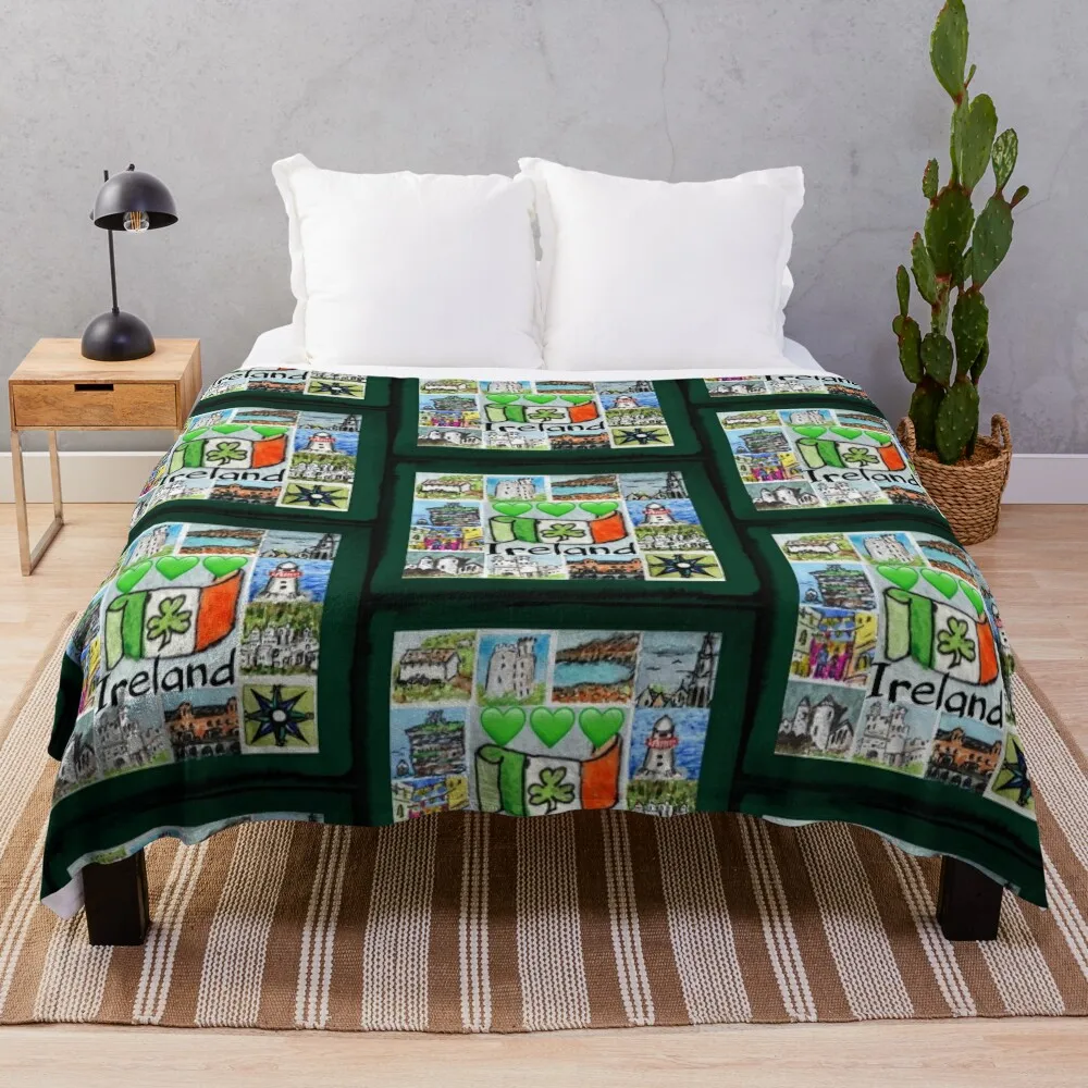 Ireland Memories Throw Blanket Luxury Throw Blanket Plaid on the sofa Single Blanket
Ireland Memories Throw Blanket Luxury Throw Blanket Plaid on the sofa Single Blanket