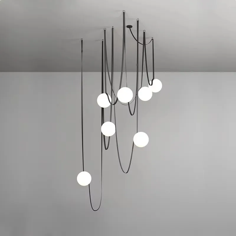 LED Art Deco Magic Belt Glass Bubbles Chandelier Lighting Hanging Lamps 2025 New Trend Lustre Para Sala Estar For Living Room
LED Art Deco Magic Belt Glass Bubbles Chandelier Lighting Hanging Lamps 2025 New Trend Lustre Para Sala Estar For Living Room