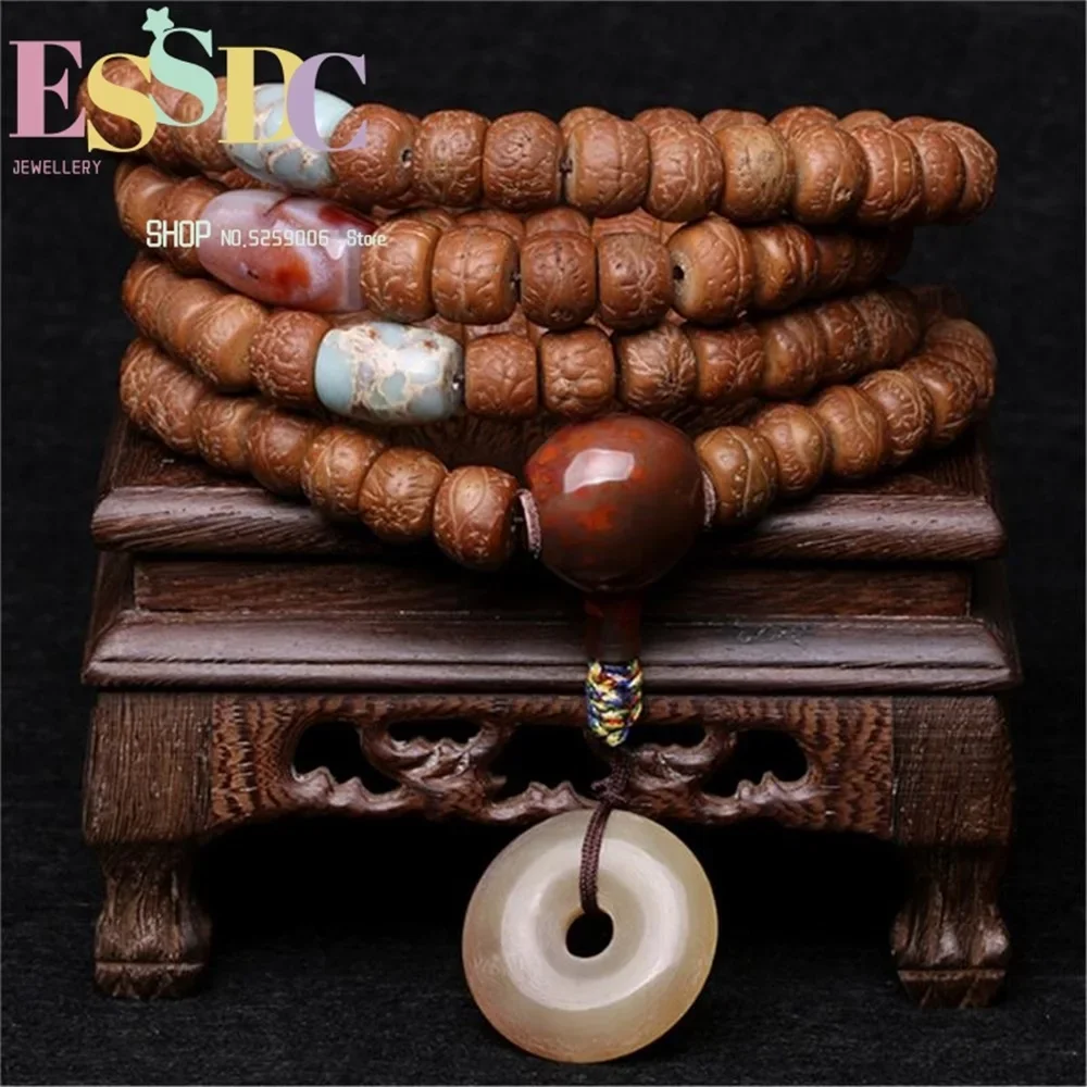 Original Design Nepalese Phoenix-eye Bodhi Seed 13mm*108 Antelope Horns Safety Buckle Pendant Prayer Beads Bracelets or Necklace
Original Design Nepalese Phoenix-eye Bodhi Seed 13mm*108 Antelope Horns Safety Buckle Pendant Prayer Beads Bracelets or Necklace