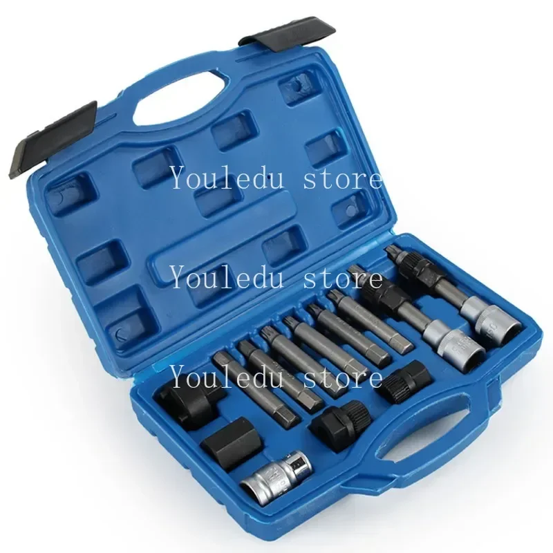 13pcs Alternator Freewheel Pulley Removal Engine Auto Tool Set For Benz BMW Vo-lvo VW Au-di
13pcs Alternator Freewheel Pulley Removal Engine Auto Tool Set For Benz BMW Vo-lvo VW Au-di