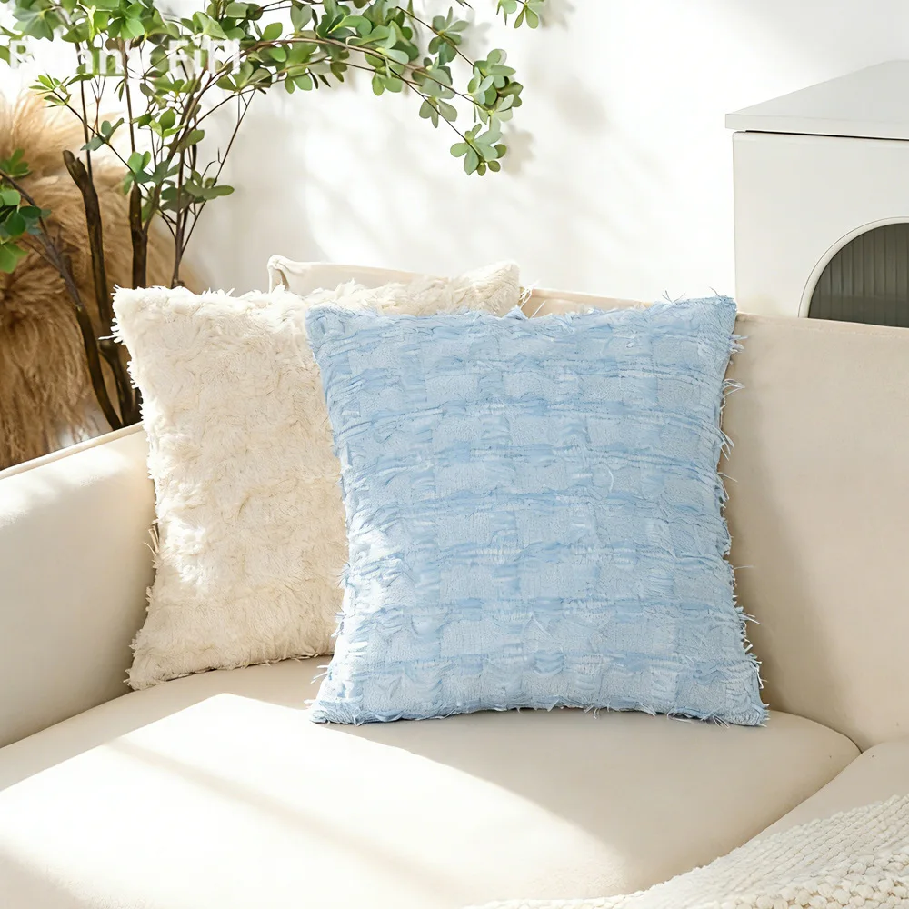 Nordic Floral Checkered Decorative Throw Pillow Covers Soft Fluffy Faux Feather Texture Cushion Cases For Sofa Bed Living Room
Nordic Floral Checkered Decorative Throw Pillow Covers Soft Fluffy Faux Feather Texture Cushion Cases For Sofa Bed Living Room