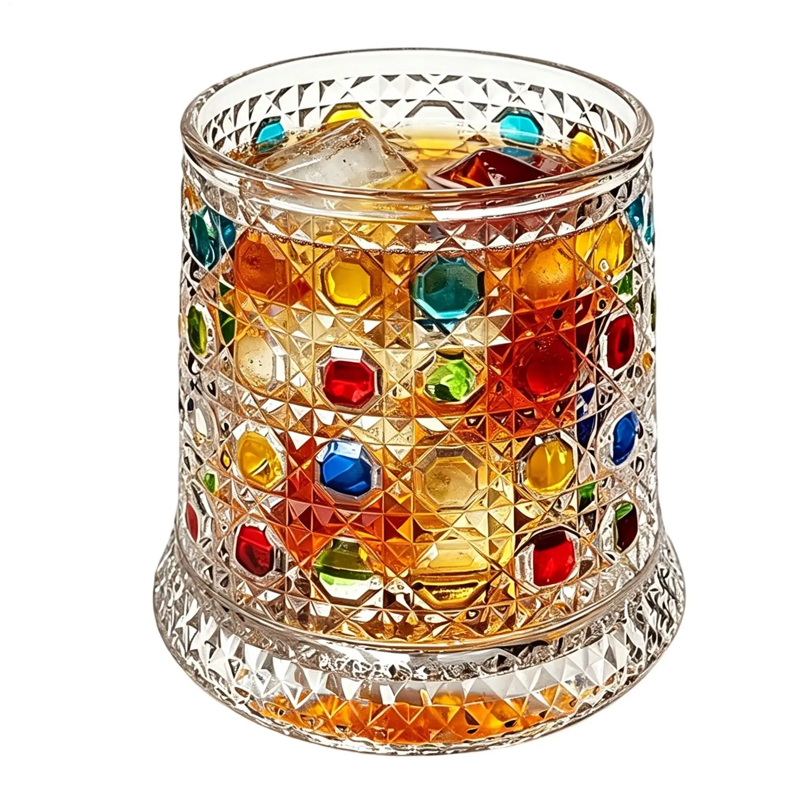 Whiskey Glasses Party Whiskey Cup Rotatable Bourbon Glass With Base For Father's Day Birthday Holiday Home Bar Man Cave Party
Whiskey Glasses Party Whiskey Cup Rotatable Bourbon Glass With Base For Father's Day Birthday Holiday Home Bar Man Cave Party