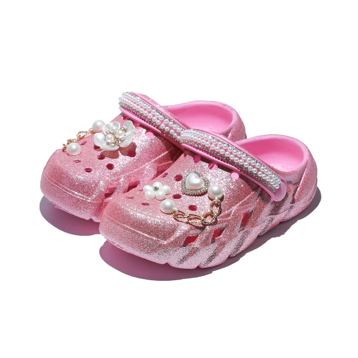 One-step garden shoes, can be worn in all seasons, shiny thick-soled EVA versatile hole shoes, suitable for the beach 2501
One-step garden shoes, can be worn in all seasons, shiny thick-soled EVA versatile hole shoes, suitable for the beach 2501