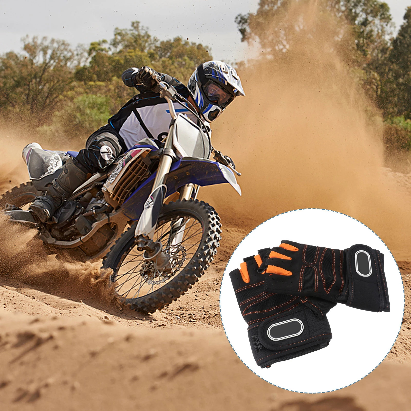 1 Pair Breathable Fitness Half Finger Gloves Anti-Slip Shock Absorbing Cloth Elastic Gloves For Mountain Climbing Riding Gym
1 Pair Breathable Fitness Half Finger Gloves Anti-Slip Shock Absorbing Cloth Elastic Gloves For Mountain Climbing Riding Gym