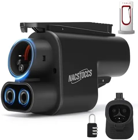 to CCS1 Adapter 500A 1000V Fast Charge, Compatible with Rivian, , GM EVs - Max Speed Charging
to CCS1 Adapter 500A 1000V Fast Charge, Compatible with Rivian, , GM EVs - Max Speed Charging