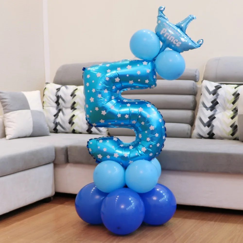 32in Birthday Party Number Balloon Star Print Blue Pink Number 0-9 Foil Balloon Cartoon Aluminum Film Zoo Theme Decoration
32in Birthday Party Number Balloon Star Print Blue Pink Number 0-9 Foil Balloon Cartoon Aluminum Film Zoo Theme Decoration