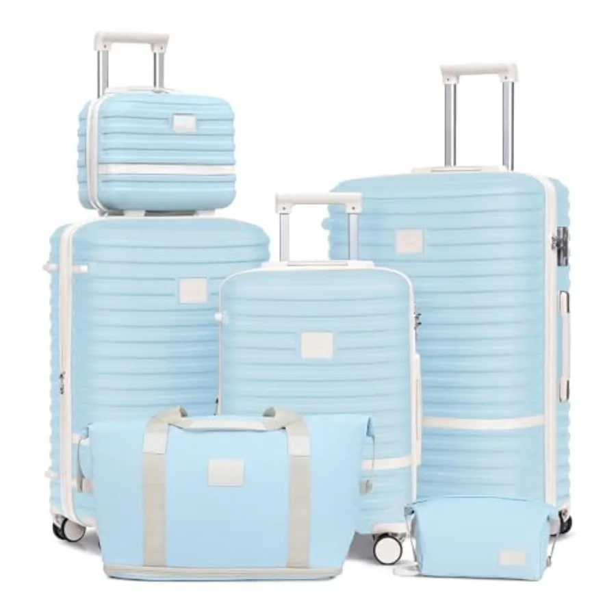 Набор из 3 предметов: жесткий расширяемый чемодан на колесиках Lightblue Brown с замком TSA для путешествий
Набор из 3 предметов: жесткий расширяемый чемодан на колесиках Lightblue Brown с замком TSA для путешествий