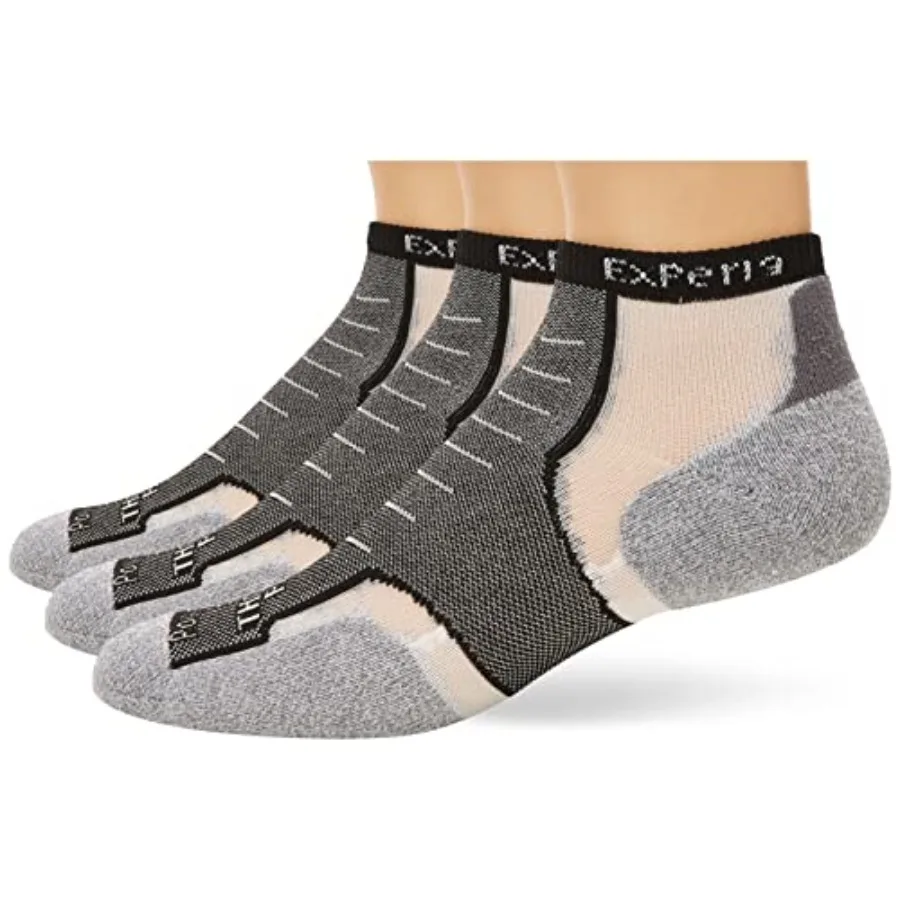 Thorlo Women's Experia Micro-Mini Crew Sock 3 Pack Black/Black 10
Thorlo Women's Experia Micro-Mini Crew Sock 3 Pack Black/Black 10