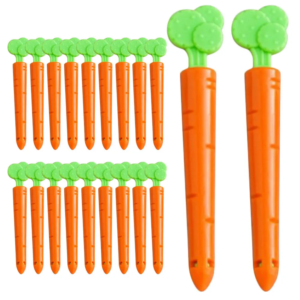 20 Pcs Plastic Food Bag Clips Reusable Sealer Sealing Carrot Storage Bags Clamps
20 Pcs Plastic Food Bag Clips Reusable Sealer Sealing Carrot Storage Bags Clamps