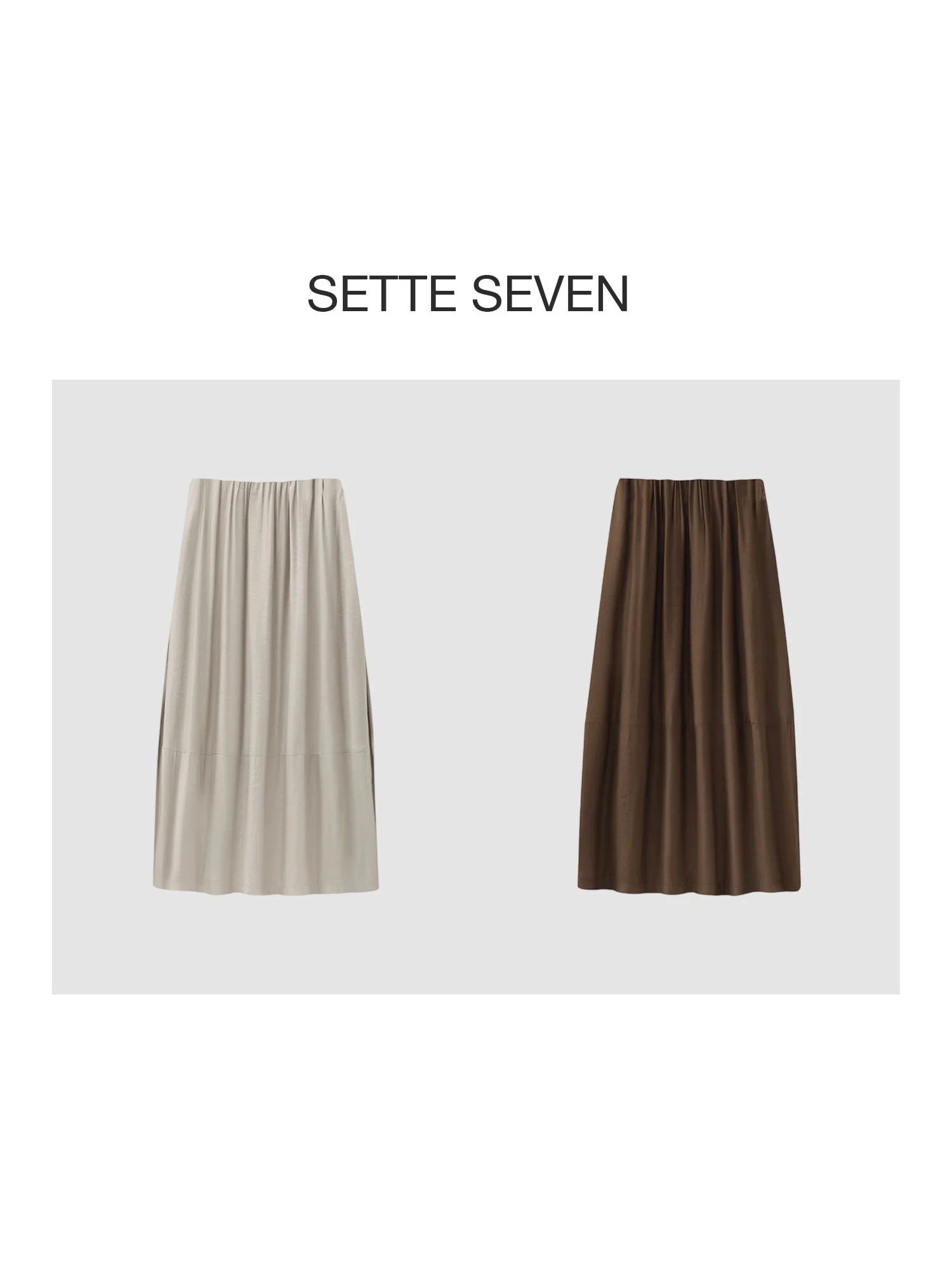 Sette Seven, осенняя новая пышная юбка с высокой талией для похудения абрикосового цвета, повседневная юбка Ele Sle из смеси хлопка и полиэстера Ci Commute
Sette Seven, осенняя новая пышная юбка с высокой талией для похудения абрикосового цвета, повседневная юбка Ele Sle из смеси хлопка и полиэстера Ci Commute