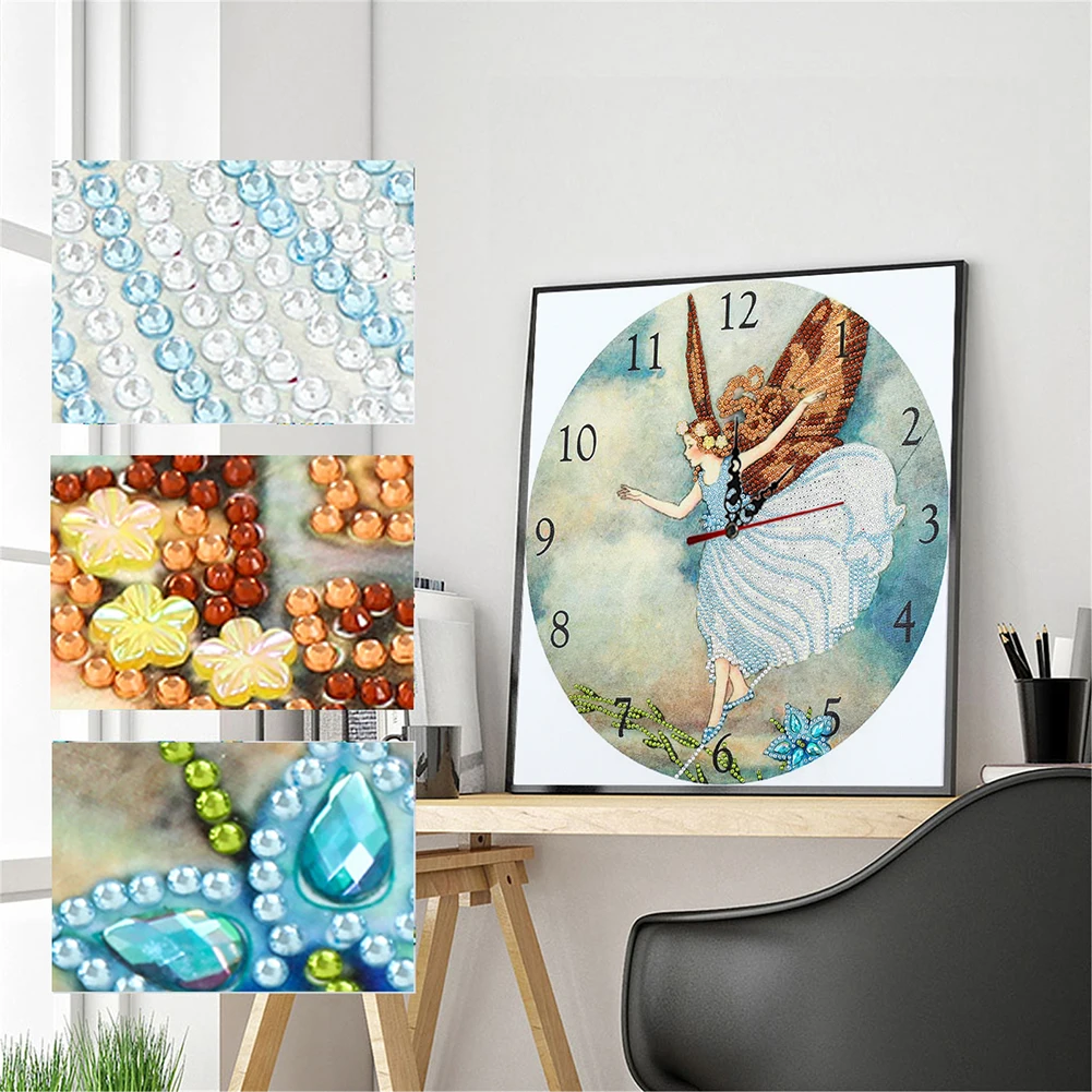 Diamond Painting Clocks DIY Mosaic Rhinestone Clock Part Drill Special Shaped Rhinestone Pictures for Home Decor
Diamond Painting Clocks DIY Mosaic Rhinestone Clock Part Drill Special Shaped Rhinestone Pictures for Home Decor