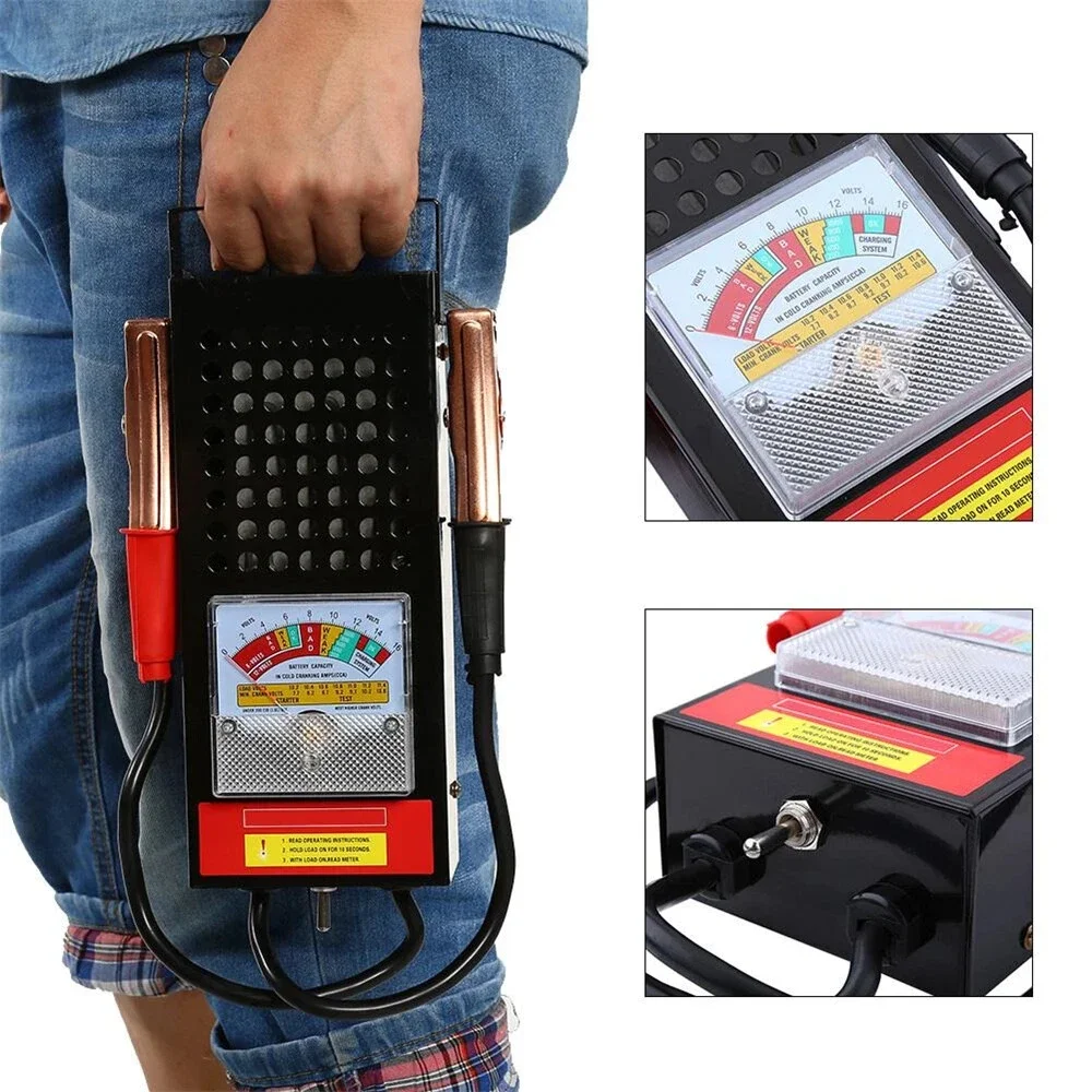 6V-12V Battery Load Tester AR Battery Load Tester Automotive Voltage Tester Battery Alternator Tester Type Auto Repair Tools
6V-12V Battery Load Tester AR Battery Load Tester Automotive Voltage Tester Battery Alternator Tester Type Auto Repair Tools