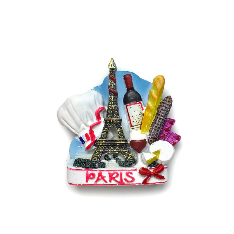 France Paris Personalized Creative Eiffel Tower Food Magnetic Fridge Magnets Travel Souvenirs Home Decorations
France Paris Personalized Creative Eiffel Tower Food Magnetic Fridge Magnets Travel Souvenirs Home Decorations