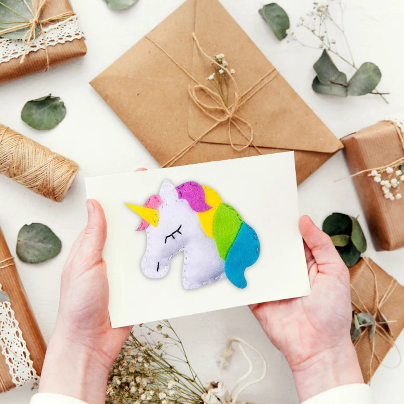 1Set Unicorn Felt Sewing Kit DIY Animal Crafts Kids Supplies Home Decor Birthday Gift Kids Sewing Crafts Animal Knitting Kit
1Set Unicorn Felt Sewing Kit DIY Animal Crafts Kids Supplies Home Decor Birthday Gift Kids Sewing Crafts Animal Knitting Kit