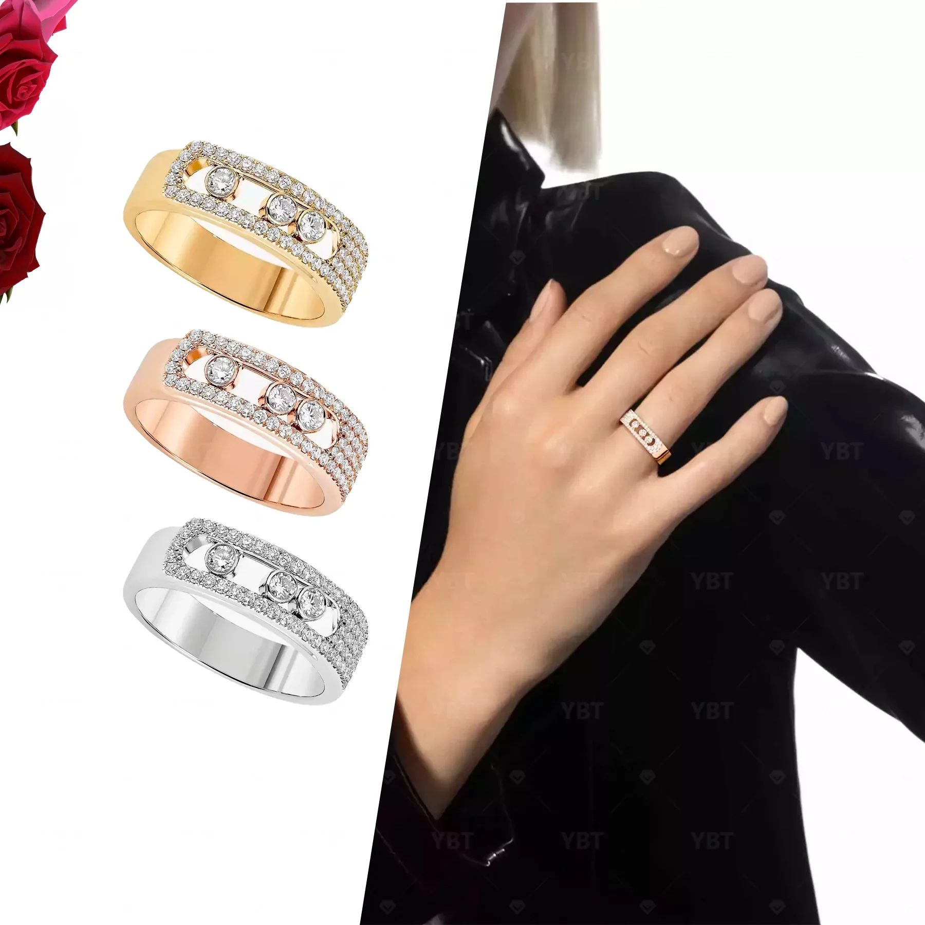 2024 New S925 Diamond Inlaid Personalized Luxury Design Women's Holiday Gift Ring
2024 New S925 Diamond Inlaid Personalized Luxury Design Women's Holiday Gift Ring