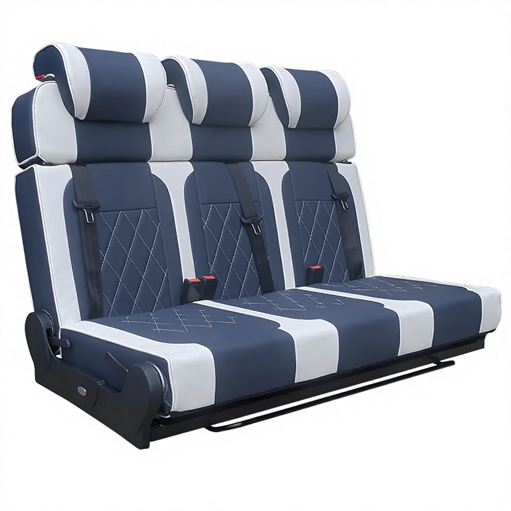 RV Swivel Seat, Customized Luxury Leather Car Modified Seat for RV Camper with Folding Three-seater Bed
RV Swivel Seat, Customized Luxury Leather Car Modified Seat for RV Camper with Folding Three-seater Bed