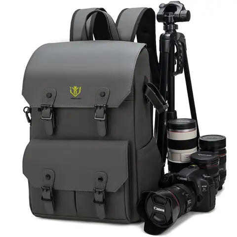 DSLR dual-shoulder camera bag, waterproof and anti-theft, large capacity, drone outdoor bag, dual-shoulder photography backpack