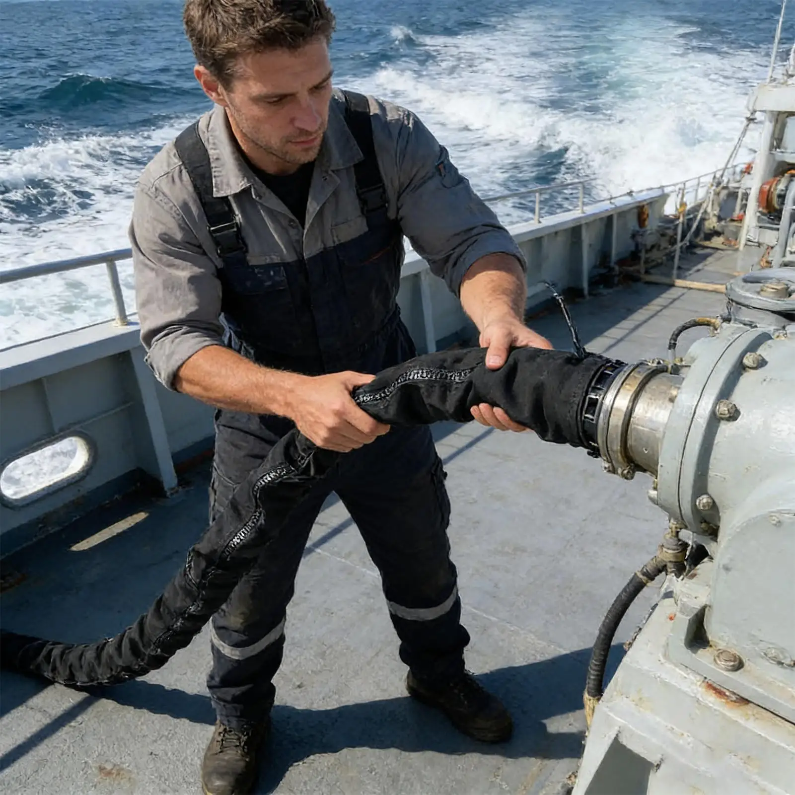 Такелаж для подвесного мотора, 48-дюймовая защита для проволоки на молнии, черная проволочная втулка для лодки, морской подвесной рыболовный инвентарь, управление
Такелаж для подвесного мотора, 48-дюймовая защита для проволоки на молнии, черная проволочная втулка для лодки, морской подвесной рыболовный инвентарь, управление