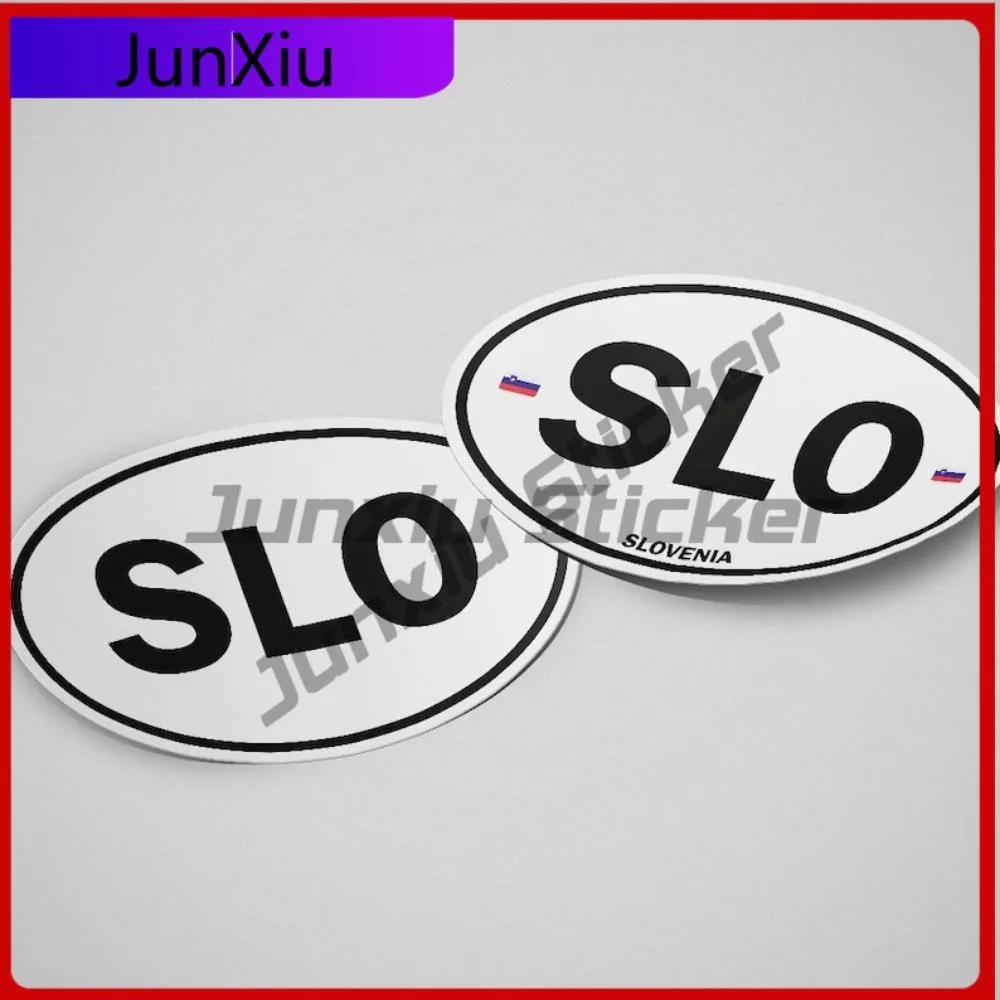 Slovenia Flag Sticker Oval-shaped White and Black Country Unique Laptops Trunks Scratch Proof Waterproof Car Styling Auto
Slovenia Flag Sticker Oval-shaped White and Black Country Unique Laptops Trunks Scratch Proof Waterproof Car Styling Auto