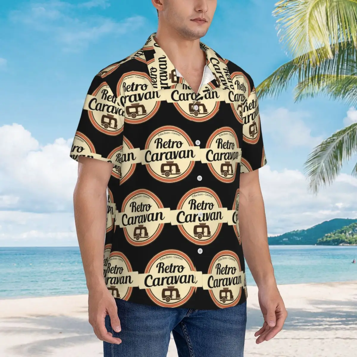 Erib1a Hawaiian Shirts Fashion Men Short Sleeve Shirt for Summer Beach Men's Button Tops
Erib1a Hawaiian Shirts Fashion Men Short Sleeve Shirt for Summer Beach Men's Button Tops