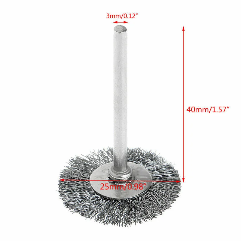 Kit Wire Wheel Brushes Deburring Replacement 10Pcs Rotary Tool Engraver Abrasive Polishing Set Stainless Steel
Kit Wire Wheel Brushes Deburring Replacement 10Pcs Rotary Tool Engraver Abrasive Polishing Set Stainless Steel