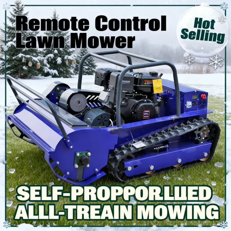 Customized 2025 New Design Flail Lawn Mower - Big Power Remote Control Crawler Cutter with 800-1200mm Cutting Width
Customized 2025 New Design Flail Lawn Mower - Big Power Remote Control Crawler Cutter with 800-1200mm Cutting Width