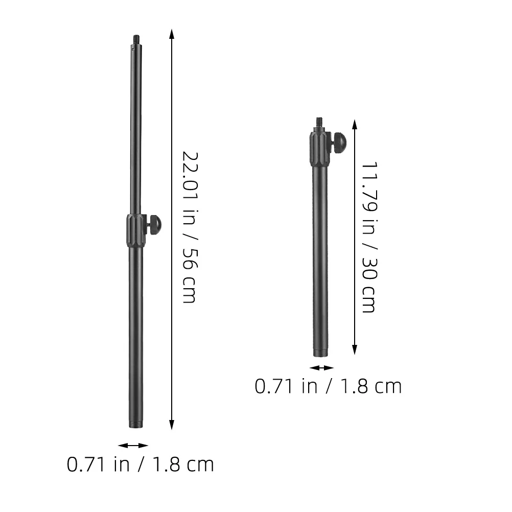 Telescopic Rod Mic Boom Arm Extension Pole Black Long Adjustable Boom Pole for Handheld Mic Stand Accessories DJ Equipment
Telescopic Rod Mic Boom Arm Extension Pole Black Long Adjustable Boom Pole for Handheld Mic Stand Accessories DJ Equipment