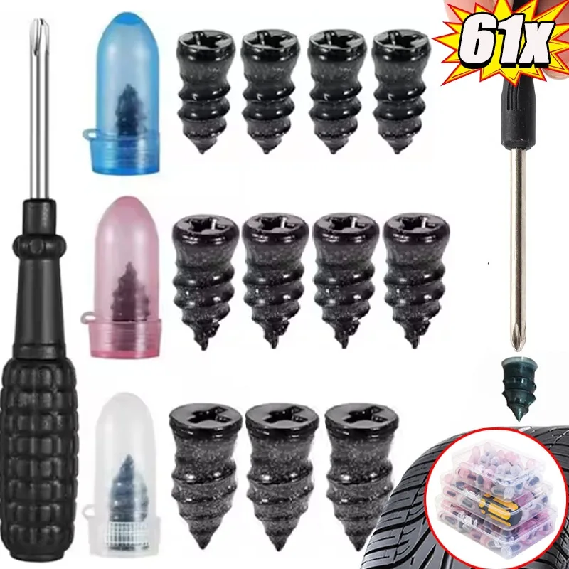 Vacuum Tire Special Rubber Nail Tire Repair Tool for Automobiles Motorcycles Universal Non-destructive Fast Tire Repair Nail
Vacuum Tire Special Rubber Nail Tire Repair Tool for Automobiles Motorcycles Universal Non-destructive Fast Tire Repair Nail