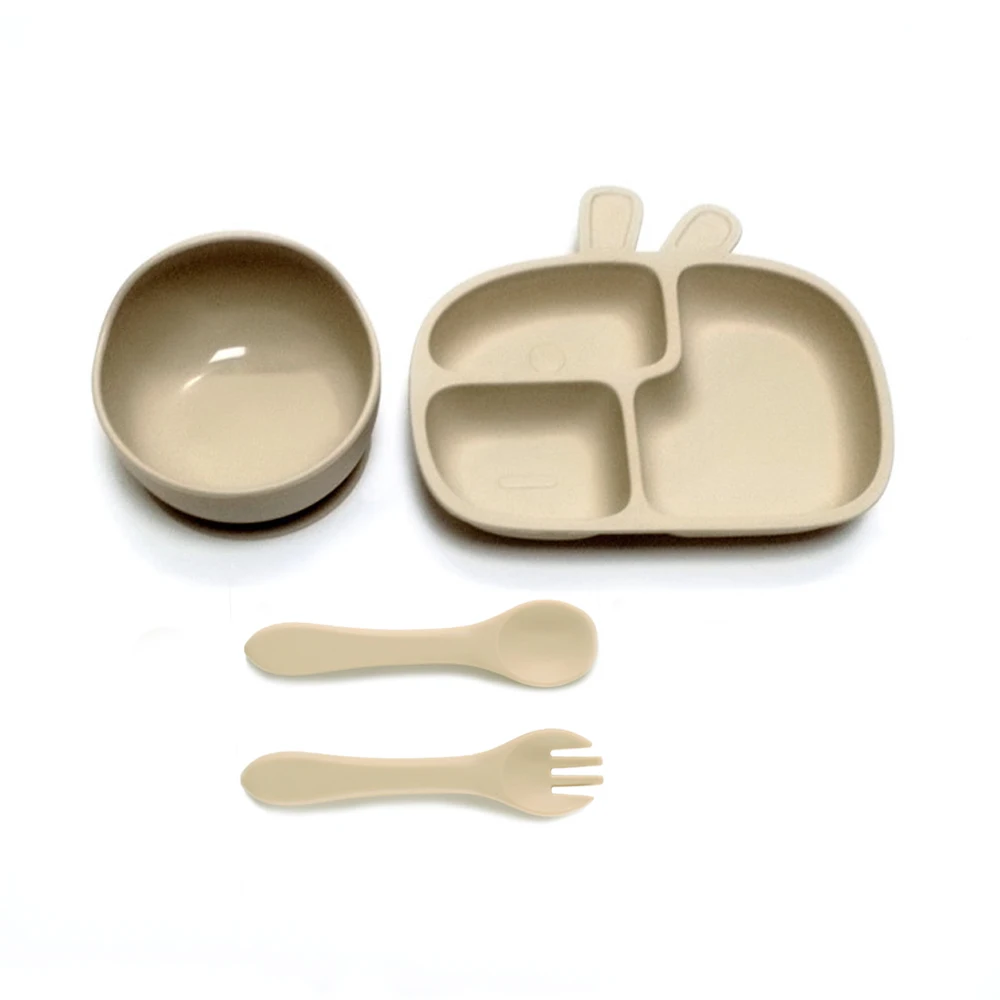 4pcs Baby PlateInfant BowlSuction CupSilicone CompartmentFeeding ToolsSet of Drop-proof and Scald-proof Tableware
4pcs Baby PlateInfant BowlSuction CupSilicone CompartmentFeeding ToolsSet of Drop-proof and Scald-proof Tableware